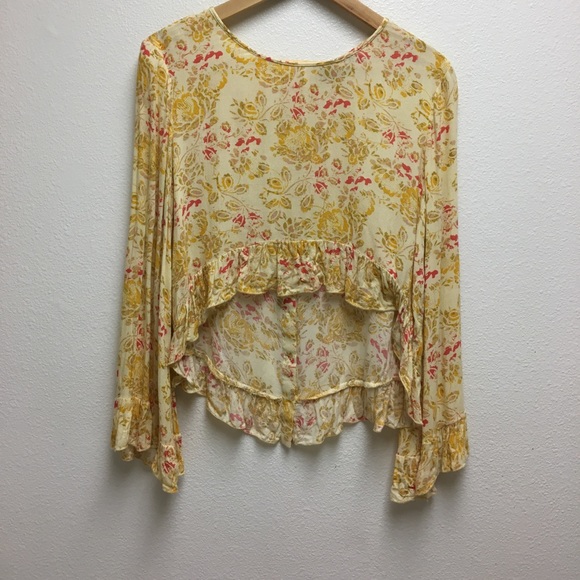 MINKPINK Hi/Lo, Boho, Long Bell Sleeves GentlyWorn - Picture 1 of 8